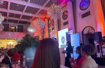 Crowd at the awards evening